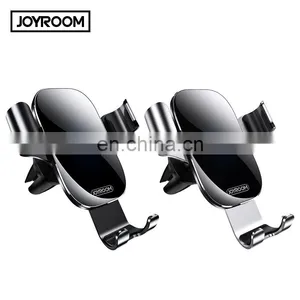 Joyroom ZS198 Metal Plastic Cell Phone Stand Mount Air Vent Car Phone Holder Gravity thumbnail-3