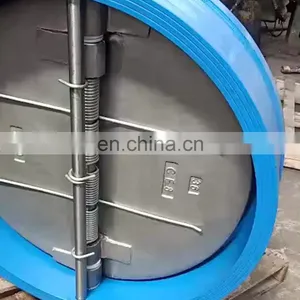 Tianjin Cast Iron Double Disc Check Valve Dual Plate Check Valve Non-return Valve NRV thumbnail-1