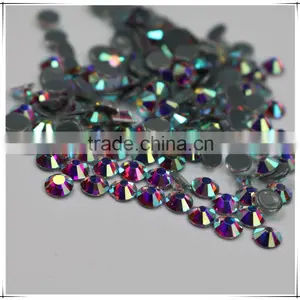 Top Quality Factory Price Wholesale New Crystal AB Flatback Hotfix Rhinestone for Bags Shoes thumbnail-5