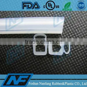 Clear Transparent Food Grade Silicone Rubber Gasket thumbnail-1