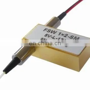 1x1 1x2 2x2 Mechanical Optical Switch With 0.9 Loose Tube FC SC LC Connectors 3v 5v thumbnail-1
