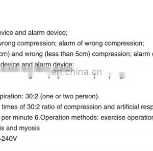 NEW Simple Type Electronic MKR-CPR190 Advanced High Quality Half Body CPR Training Manikin thumbnail-3