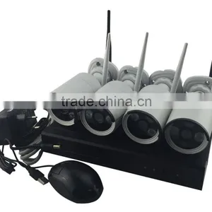 2016 Home Use Wireless WIFI NVR Kits 4 Pcs Hotselling Cheap IP 1.0MP 1.3MP 2.0MP Cameras thumbnail-4