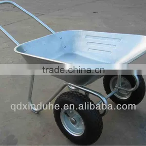 Galvanized Two Wheel Wheel Barrow WB6211 thumbnail-1