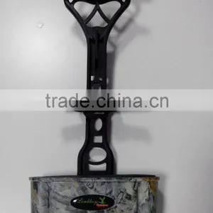LINKBOY 6 Arrow Quiver Black Camo Carbon Archery Hunting thumbnail-1