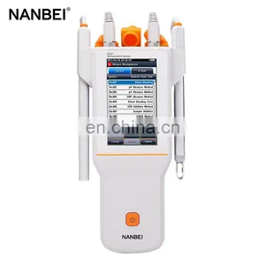 Lab Scientific Research pH EC Conductivity ISE DO Temp Orp Portable Multiparameter Water Analyzer thumbnail-5