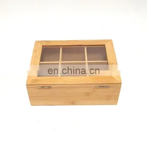 Lockable Wooden Bamboo Kitchen Egg Food Jewellery Make up Decorative Kids Other Storage Boxes & Bins Organizer With Lids thumbnail-4