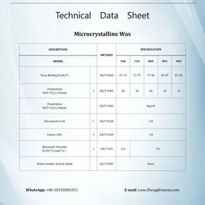 Microcrystalline Wax in Hot Melt Adhesive For Straw Attachment thumbnail-2