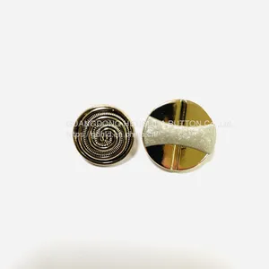 2023 Custom OEKO-TEX Gold Metal Hand Sewing Button for Coat thumbnail-3