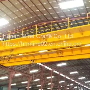Electric Hoist Double Girder Electric Overhead Traveling Crane for Sale thumbnail-4