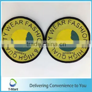 Clothing Embroidery Badge/Sticker/patch Design Woven Label for Clothings, Bags, and Garments thumbnail-1