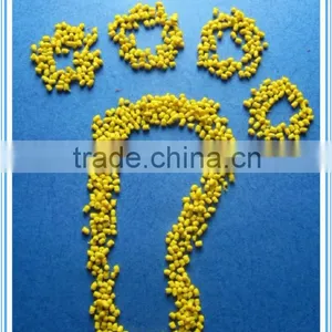 Transparent and Yellow Pvc Granules for Sandal thumbnail-1
