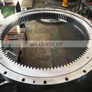 Factory Three Row Roller Crane Slewing Ring Bearing With Internal Gear Swing Bearing thumbnail-4