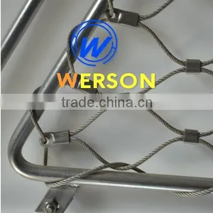 STAINLESS STEEL WEBNET for Zoo Enclosures, Tensile Structure | Generalmesh thumbnail-1