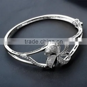 New Chinese Style Jewelry Windmill Shape Best Gift for Women 18K Gold Plated Bangle thumbnail-5