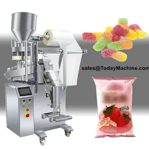 Vertical Automatic Feeding Chain Bucket Type Snack Bag Sealing Packing Machine thumbnail-1