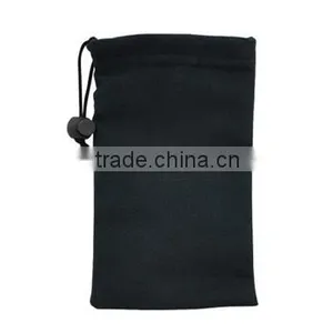 Plain Black Case Cover Protector Carrying Pouch For 5.5 Inch Cell Phone thumbnail-4