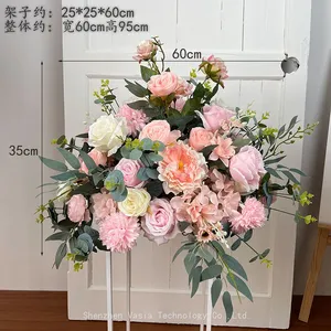 Factory Direct Custom Wedding Silk Flowers - Logo-Printed Silk Flower Arrangements, Branded Wedding Silk Flowers thumbnail-5