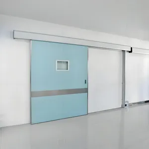 Automated Lead Sliding Door Automated Lead Glass Door X Ray Protection Lead Door for X-RAY Room thumbnail-1