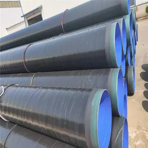 3pe Anti-corrosion Steel Pipes for Gas, Large-diameter Plastic-coated Pipes, Dn1600 Spiral Pipes, Hengyun Can Deliver to the Factory thumbnail-1