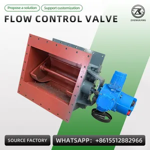 Flow Control Valve Manual Pneumatic Electric Flow Regulating Discharge Valve Dust Ash Silo Powder Granule thumbnail-5