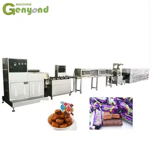 Shanghai Genyond Hot Sell Toffee Candy Production Line Drop Roller Toffee Candy Make Machine Small Hard Candy Production Line thumbnail-5