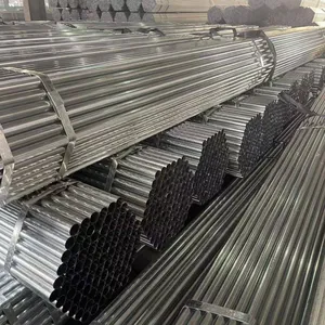 Steel Tube Hot Dipped Galvanized Gi Pipe for Greenhouse ERW Steel Welded 1mm Round Hollow Pipe 2 Inch Galvanized Pipe thumbnail-4