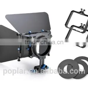 Poplar DSLR Shoulder PAD Support Mount Rig+Hand Grip+Follow Focus+Digital Matte Box M3 Video Movie Kit For DV HDV HD Camcorder D thumbnail-5