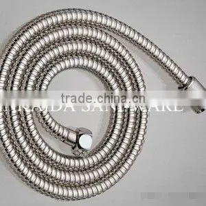 Stainless Steel Shower Hose, Brass Cap Nuts, Pvc Inner Pipe. thumbnail-1