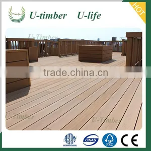Outdoor WPC Decking Hot Sale With Waterproof and Antislip thumbnail-1