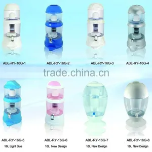 16L White Color Mineral Water Pot / 7 Stage Filter Table Top Filter thumbnail-2