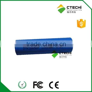 High Capacity 1500mAh IFR18650 3.2v Cylindrical Lifepo4 Battery With Paper Jacket thumbnail-1