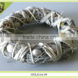 2014 Spring New Design Easter Decorative Wreath With Eggs thumbnail-1