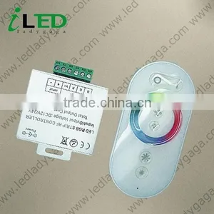 LED Glass Touch Panel Dimmer Light Switch thumbnail-1