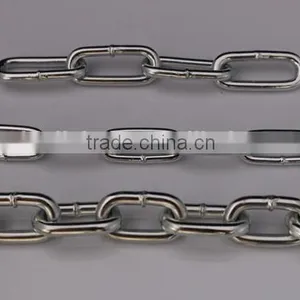 Decoration Welded Galvanized Iron Square Link Chain thumbnail-5