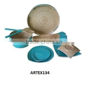Vietnam Bamboo Lacquer Vase thumbnail-5
