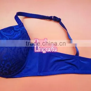 Leopard Jacquard Lace Underwear Set, Plus Size Women Underwear Set thumbnail-3