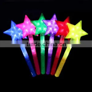 Color Star/Heart LED Light Stick Shiny Cheering Glow Flash Light Stick Christmas Gift Party thumbnail-4