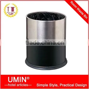 Hotel Metal Double-Layers Waste Bin thumbnail-1