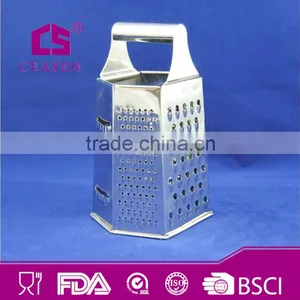 Six Sides Boxed Grater Stainless Steel ,Multifunctional Kitchen Grater thumbnail-1