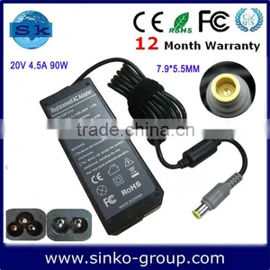 Oem Manufacturing Power Supply For Computer For IBM Lenovo 90W 20V 4.5A 7.9*5.5MM thumbnail-1