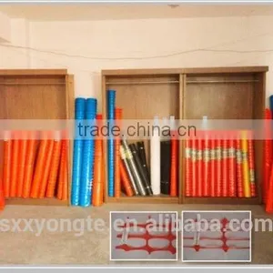 Orange Plastic Safety Fence thumbnail-1