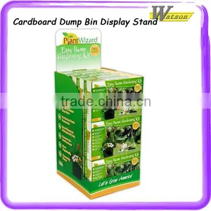 Supermarket Promotion Corrugated Paper Floor Display Bin thumbnail-5
