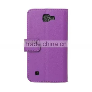 MMT Shockproof Luxury Litchi Grain With Photo Frame PU Leather Flip Case for LG K4 Wallet Cover With Card Slot Flip Case MT-5668 thumbnail-5