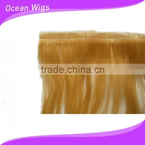 100% Remy Hair Double Tape Glue Tape Skin Weft Brazilian Natural Hair Extension thumbnail-5