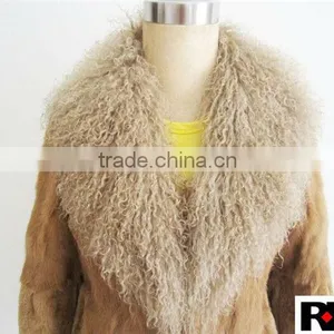 Wholesale Tibet Lamb Collar Tibetan Fur Collar thumbnail-1