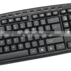 Office 2016 Hot Selling Desktop Big 107 Keys + 9 Hot Keys USB Wired Keyboard thumbnail-2