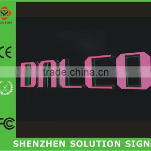 Front and Backlit Mini Letter Open 24 Hours Led Sign thumbnail-6