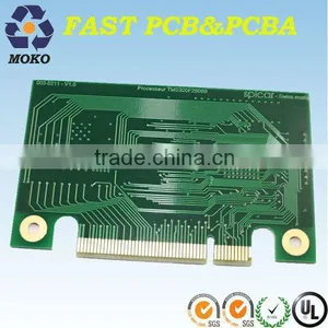 Green Solder Mask Immersion Gold PCB Fabrication thumbnail-1