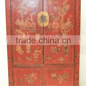 Chinese Antique Furniture Wedding Wardrobe thumbnail-1